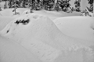 Open image in slideshow, Cars burried by heavy snow fall at Mt. Baker Ski Area
