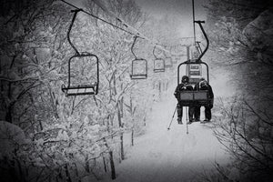 Open image in slideshow, Double chair at the Seki Onsen ski area. Myoko, Japan
