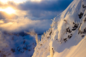 Open image in slideshow, Nelson Gooseman skiing at Mt. Baker
