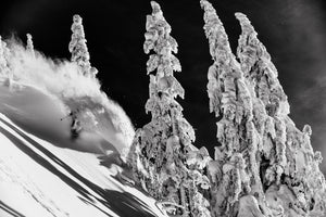 Open image in slideshow, KC Deane skiing at Mt. Baker
