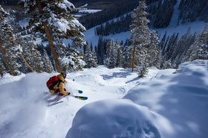 Open image in slideshow, McKenna Peterson skiing at Winter PArk, CO
