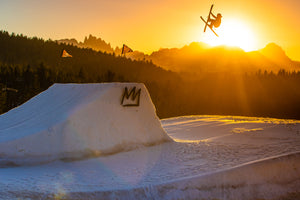 Open image in slideshow, Nick Miles skiing at Mammoth Mountian, CA
