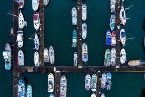 Open image in slideshow, Boats in the Bella Coola Harbor

