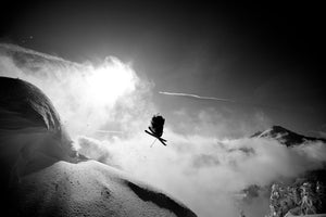 Open image in slideshow, Sheldon Steckman skiing powder in the Mt. Baker Ski Area Backcountry. MR. Steckman_S_MR.pdf
