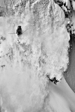 Elyse Saugstad skiing in the Mt. Baker backcountry