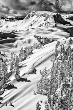 Open image in slideshow, Mattias Evangelista skiing in the Mt. Baker Backcountry
